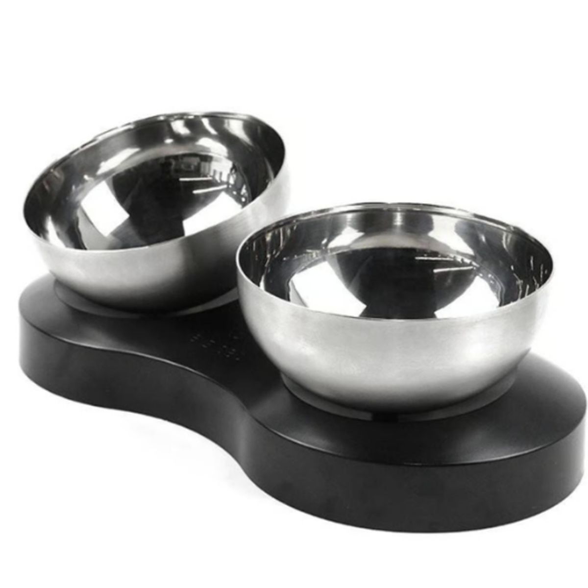 GENERICO - Platos Doble Comederos Bowl Alimentos De Perros Gatos