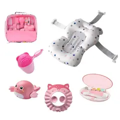 GENERICO - Kit De Baño Higiene De Bebe Con Lima Y Hamaca