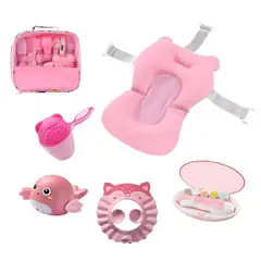 GENERICO - Kit De Baño Higiene De Bebe Con Lima Y Hamaca