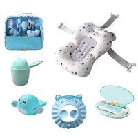 Kit De Baño Higiene De Bebe Con Lima Y Hamaca