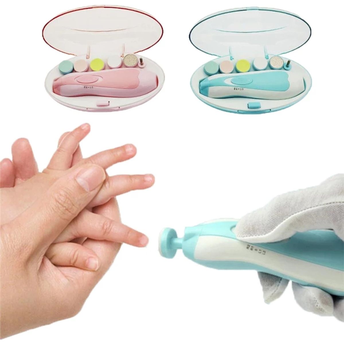 GENERICO - Kit De Baño Higiene De Bebe Con Lima Y Hamaca