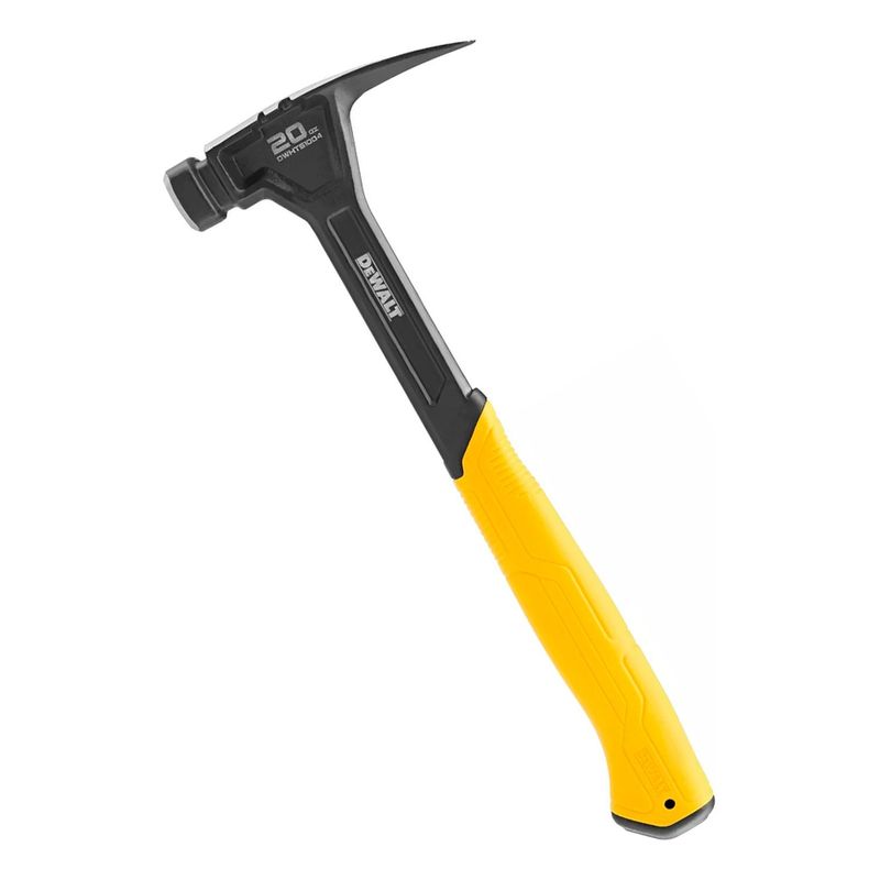 DEWALT - Martillo De Uña Recta Carpintero Acero 20 Oz Dewalt Dwht51004