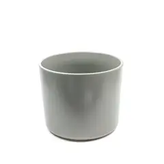 PLANT ME - Portamacetero Cerámica Decorativo Gris L