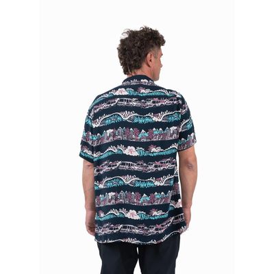 Imagen 2 del producto Guayabera Hombre Push Navy