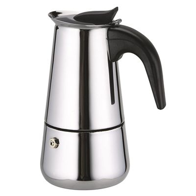 Importclick Cafetera Italiana Acero Inoxidable 9 Tazas 450