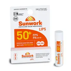 GENERICO - PROTECTOR LABIAL SUNWORK LIPS 5 GRS