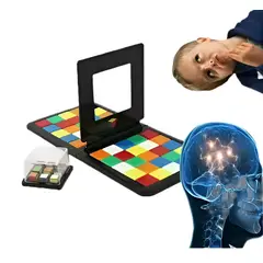 GENERICO - Juego Mesa Niños Puzzle Race Cube 3d Magic Block Game Rubik