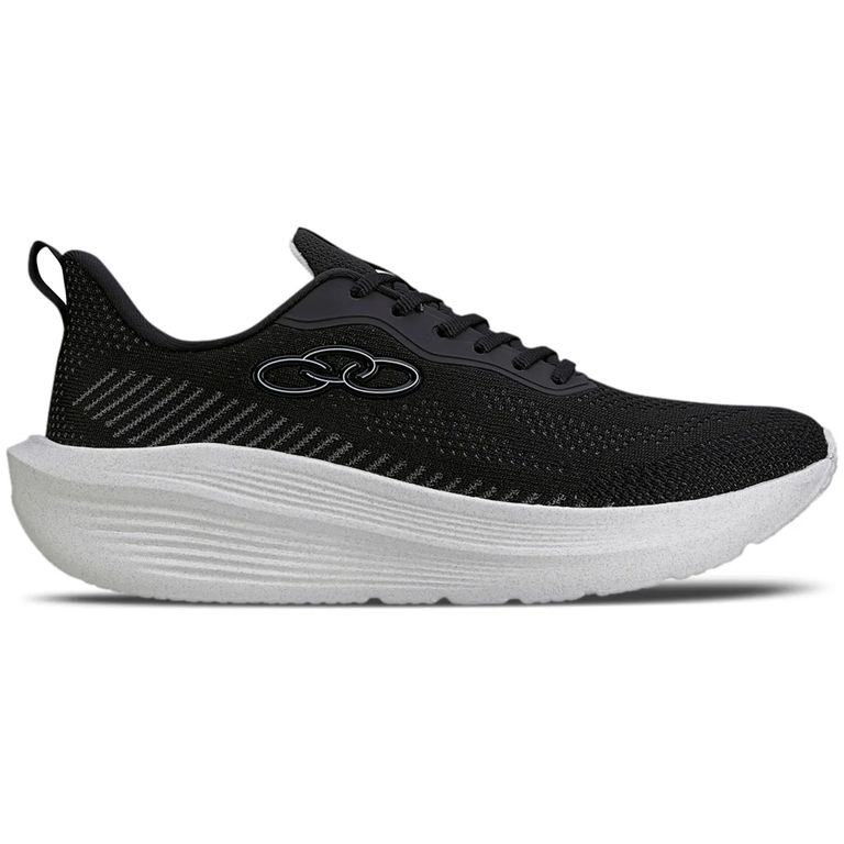 Zapatilla Hombre Rayo Negro/Blanco