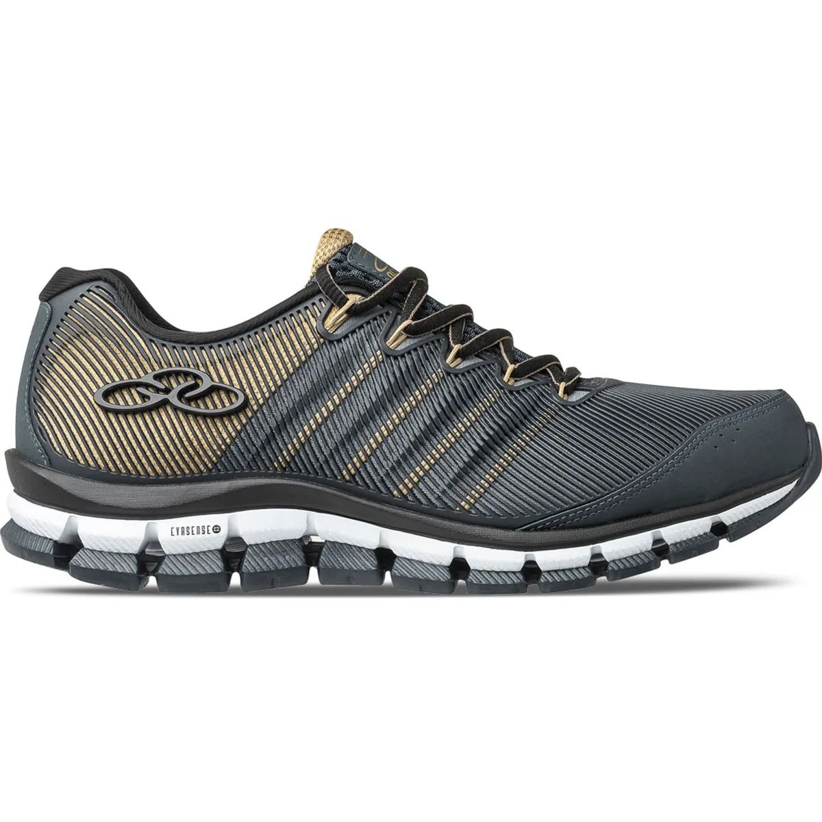 OLYMPIKUS - Zapatilla Mujer Dynamic Azul Marino/Dorado