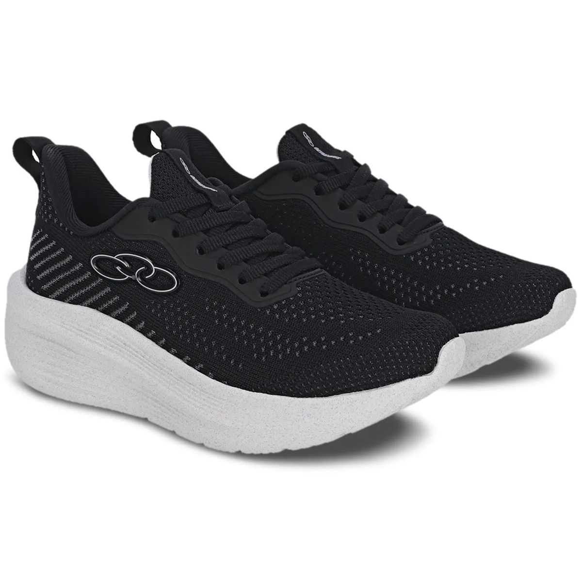 OLYMPIKUS - Zapatilla Adolescente Rayo Negro/Blanco