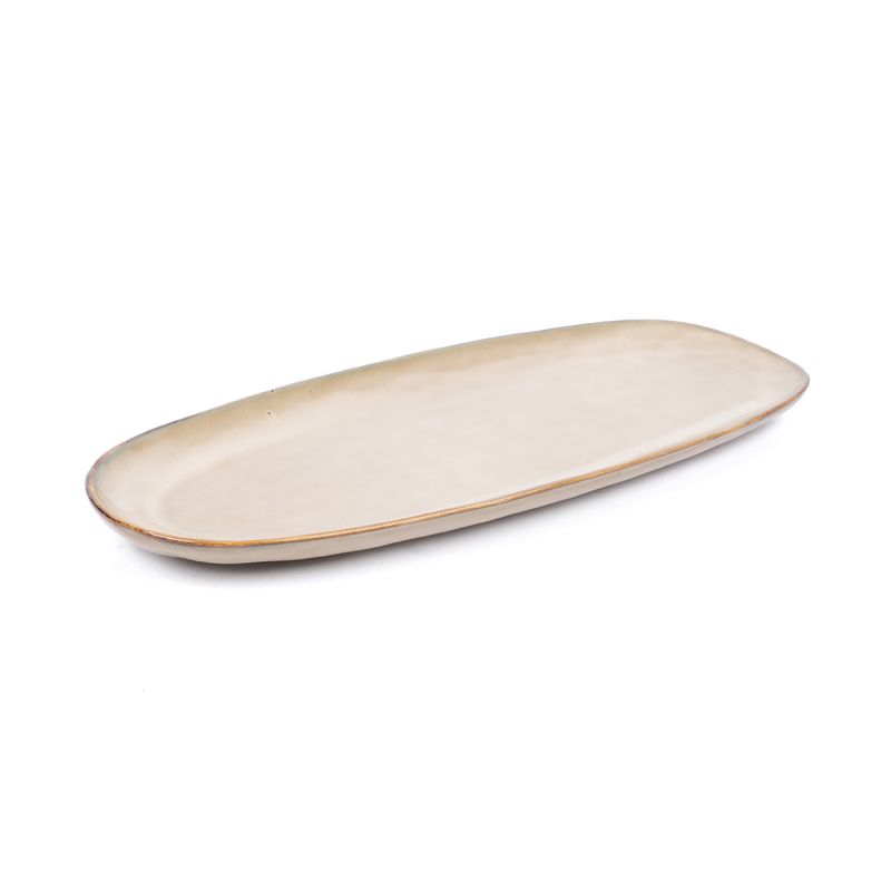 SIMPLIT - Fuente Ovalada Aperitivo Cerámica 36cm Siena Simplit