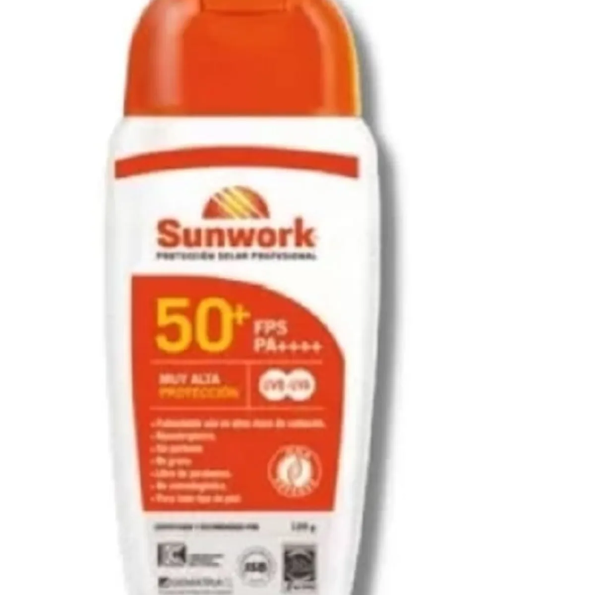 GENERICO - PROTECTOR SOLAR SUNWORK F-50 120 GRS