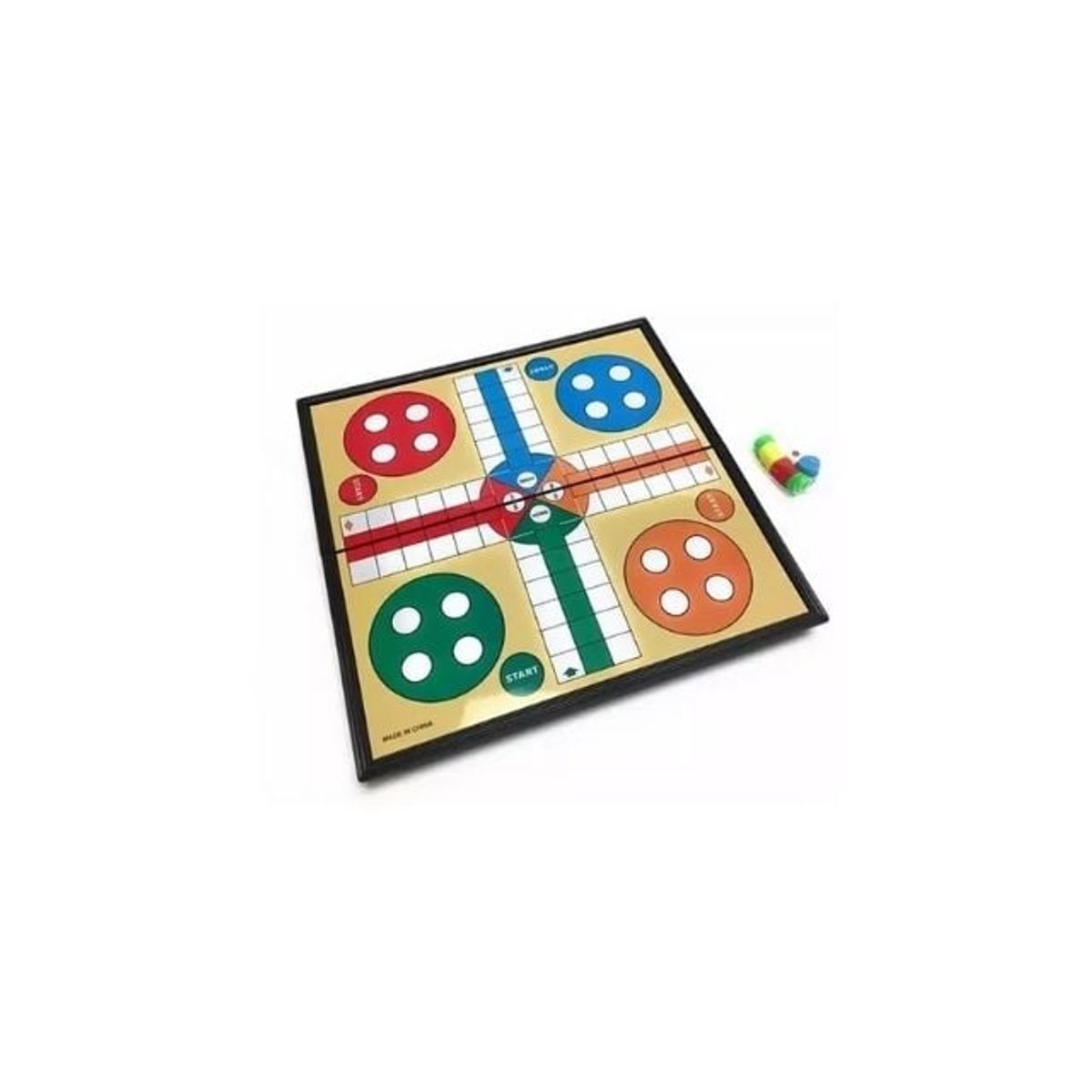 UNIVERSAL - Juego Ludo Brains Game Tradicional Magnético 30x30cm