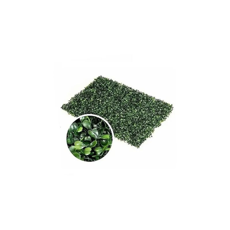 GENERICO - Pack 10 Pasto Artificial Tipo Trebol -  60 CM X 40 CM