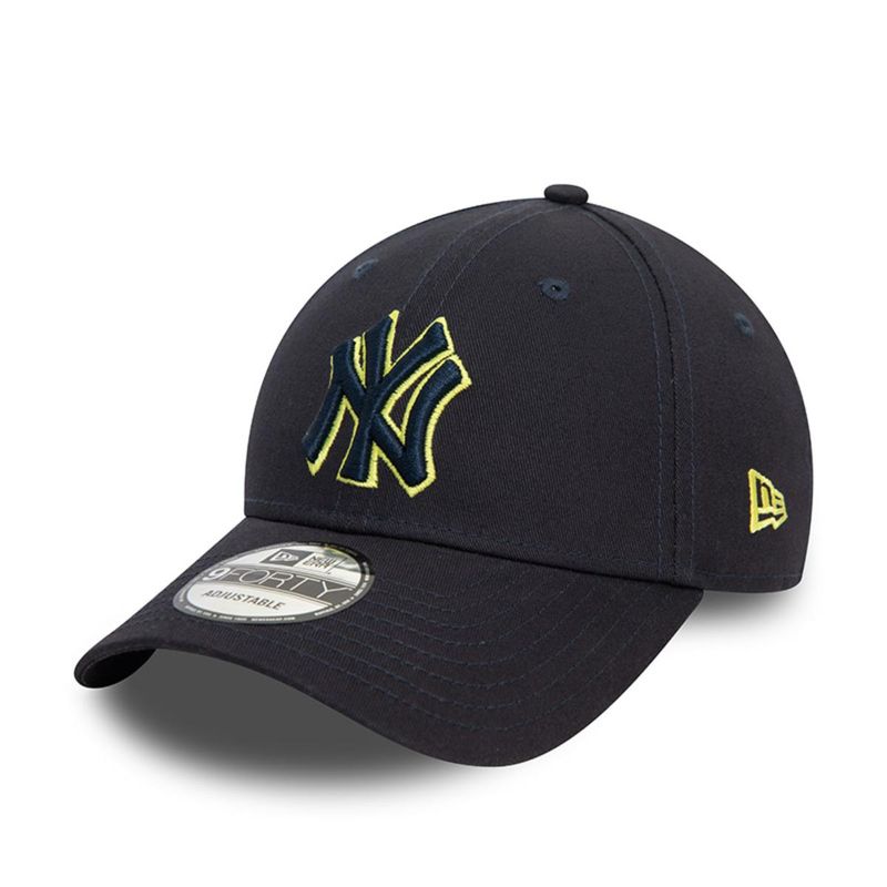 NEW ERA - Gorra 9Forty New York Yankees MLB Outline Logo Navy
