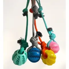 GENERICO - Juguete Con Correa Y Pelota Para Perros
