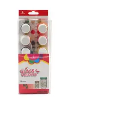 GENERICO - Set De Pintura Para Vidrio Traslucida