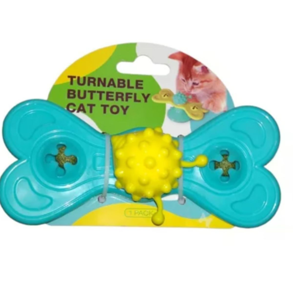 GENERICO - Juguete Para Gato Rehilete Con Cat Nip