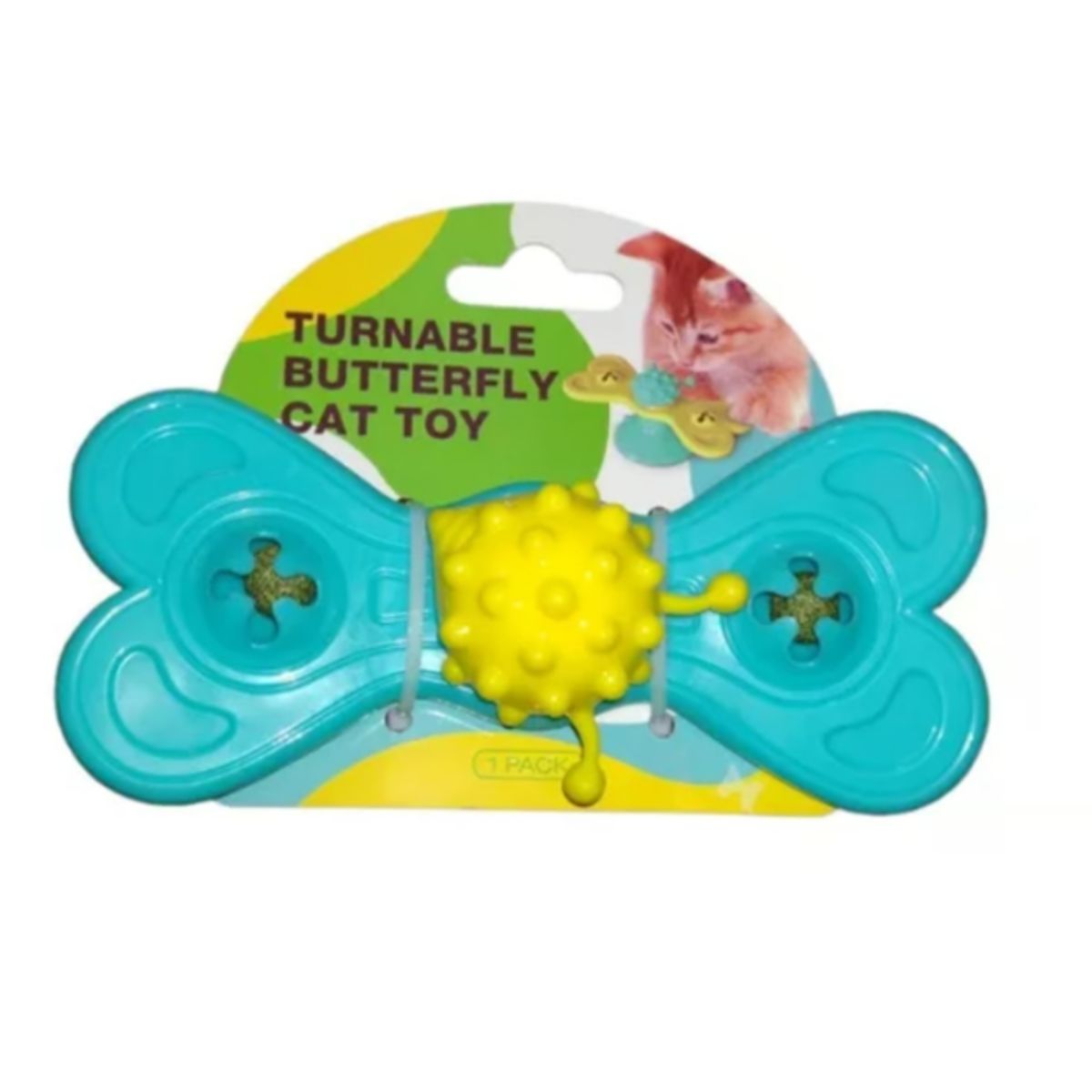 GENERICO - Juguete Para Gato Rehilete Con Cat Nip