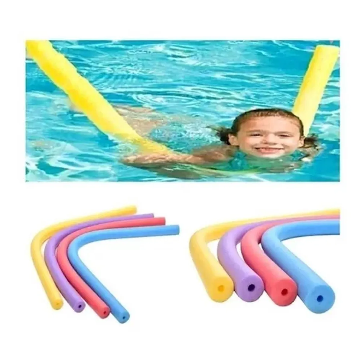 GENERICO - Fideo Tubo Flotador De Espuma Para Piscina