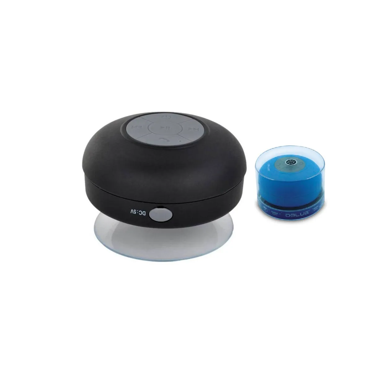 DBLUE - Parlante Ducha Bluetooth Portátil 3w Negro - SC
