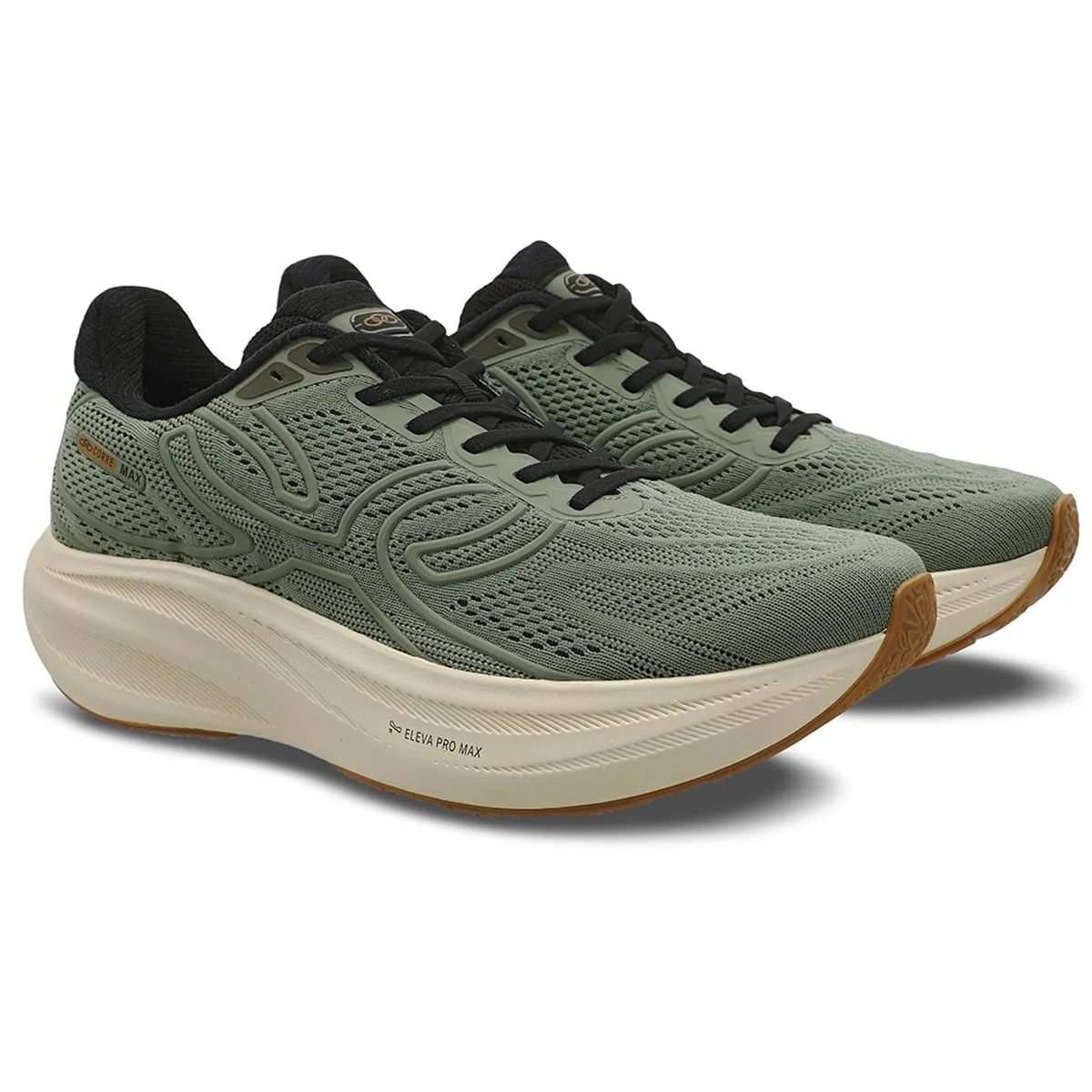 OLYMPIKUS - Zapatilla Running Hombre Corre MAX Verde
