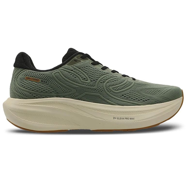 Zapatilla Running Hombre Corre MAX Verde Verde 39