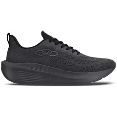 OLYMPIKUS - Zapatilla Hombre Rayo Gris Oscuro/Negro