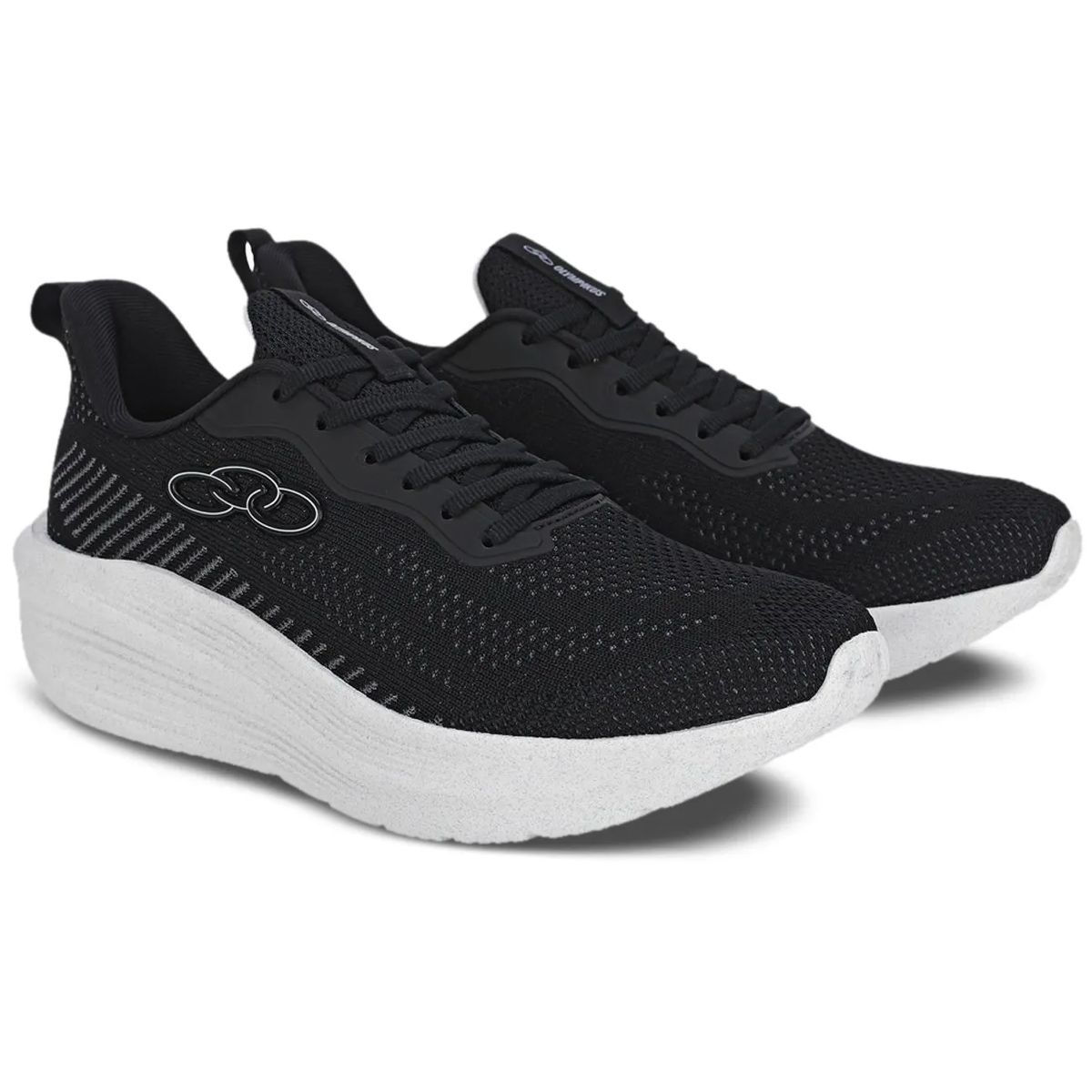 OLYMPIKUS - Zapatilla Mujer Rayo Negro/Blanco