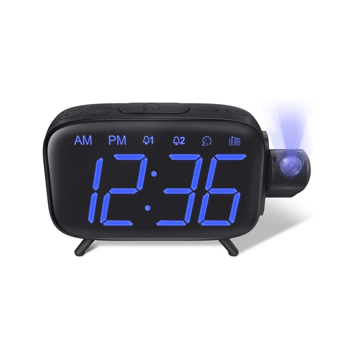 GENERICO - Radio Reloj Despertador Con Proyección De Hora - SC