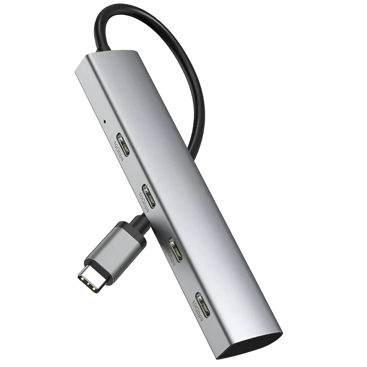 TECMASTER - HUB USB-C 3.2 Aluminium 4 Puertos C Tecmaster TM-100554