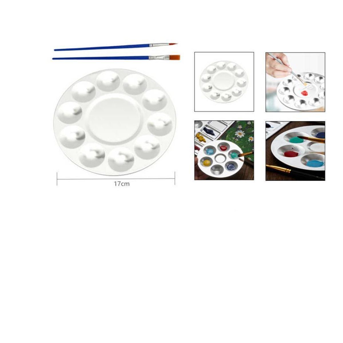 GENERICO - Mezclador Para Temperas Redondo