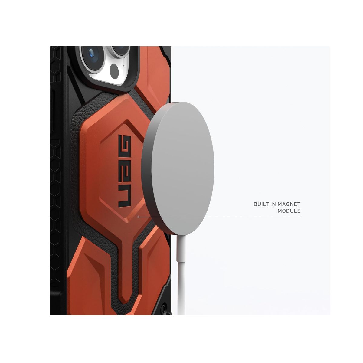 JOIGO - Carcasa Para iPhone 15 UAG Monarch Pro Rojo