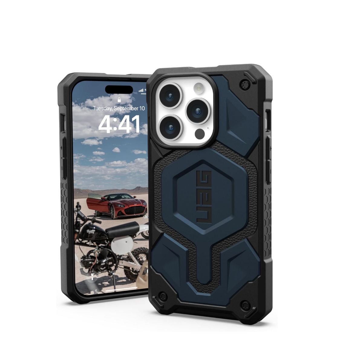 JOIGO - Carcasa Para iPhone 15 UAG Monarch Pro Azul.