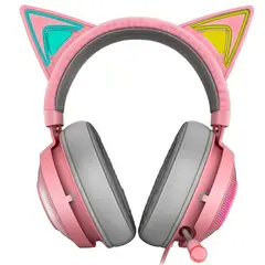 RAZER - Audífonos Gamer Kraken Kitty Rosa