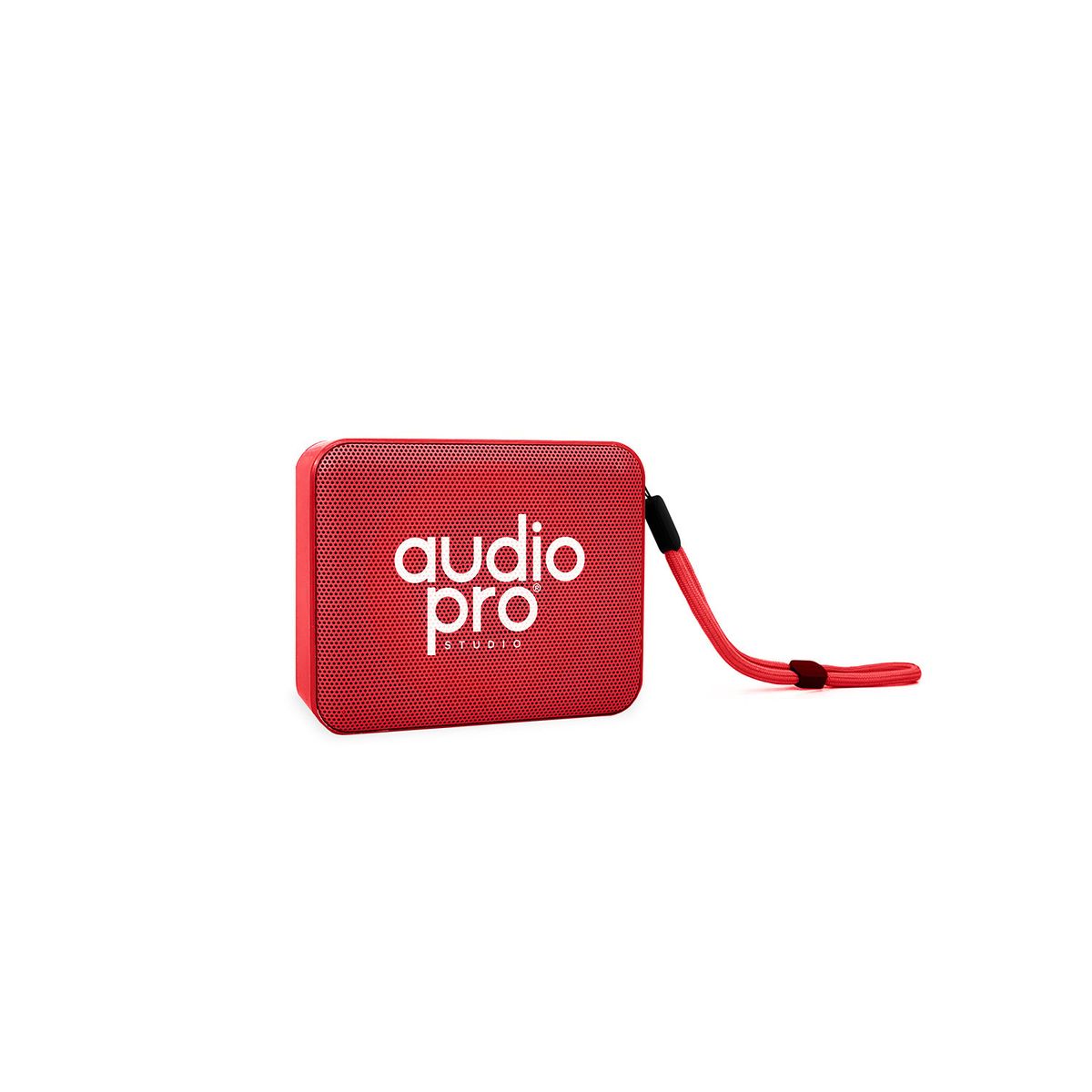 AUDIOPRO - Parlante Portátil Bluetooth 3w Ap Rojo - SC