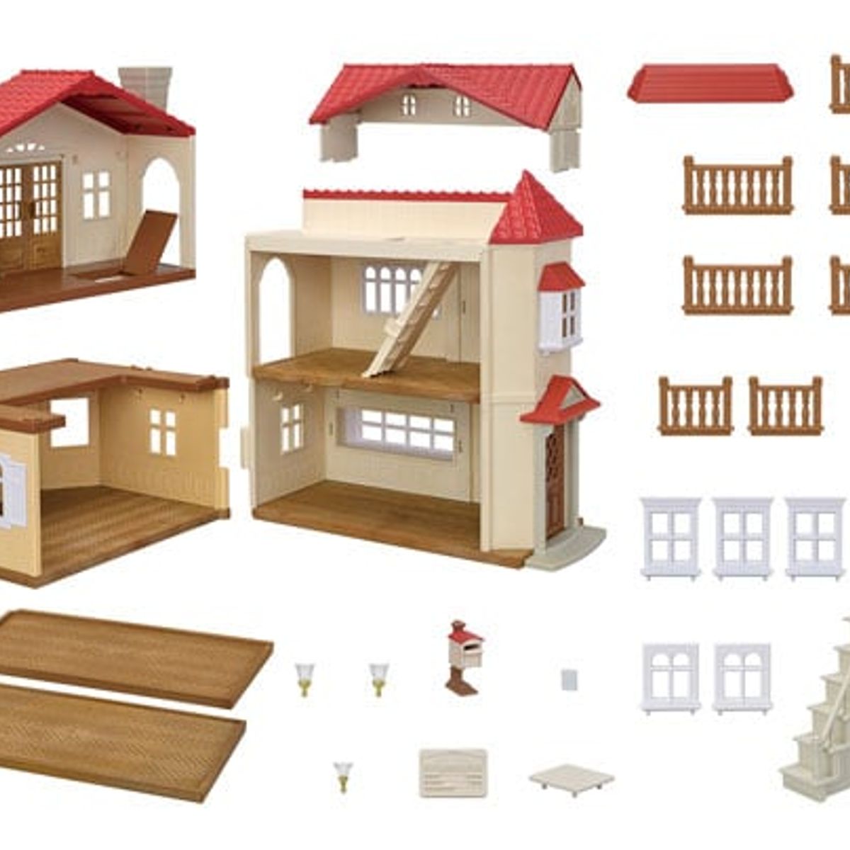 SYLVANIAN FAMILIES - Casa Con Luces Y Atico Secreto Sylvanian Families 5708