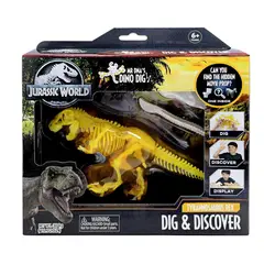 JURASSIC WORLD - MUNDO JURASSICO DIG Y DISCOVER TIRANOSAURIO REX