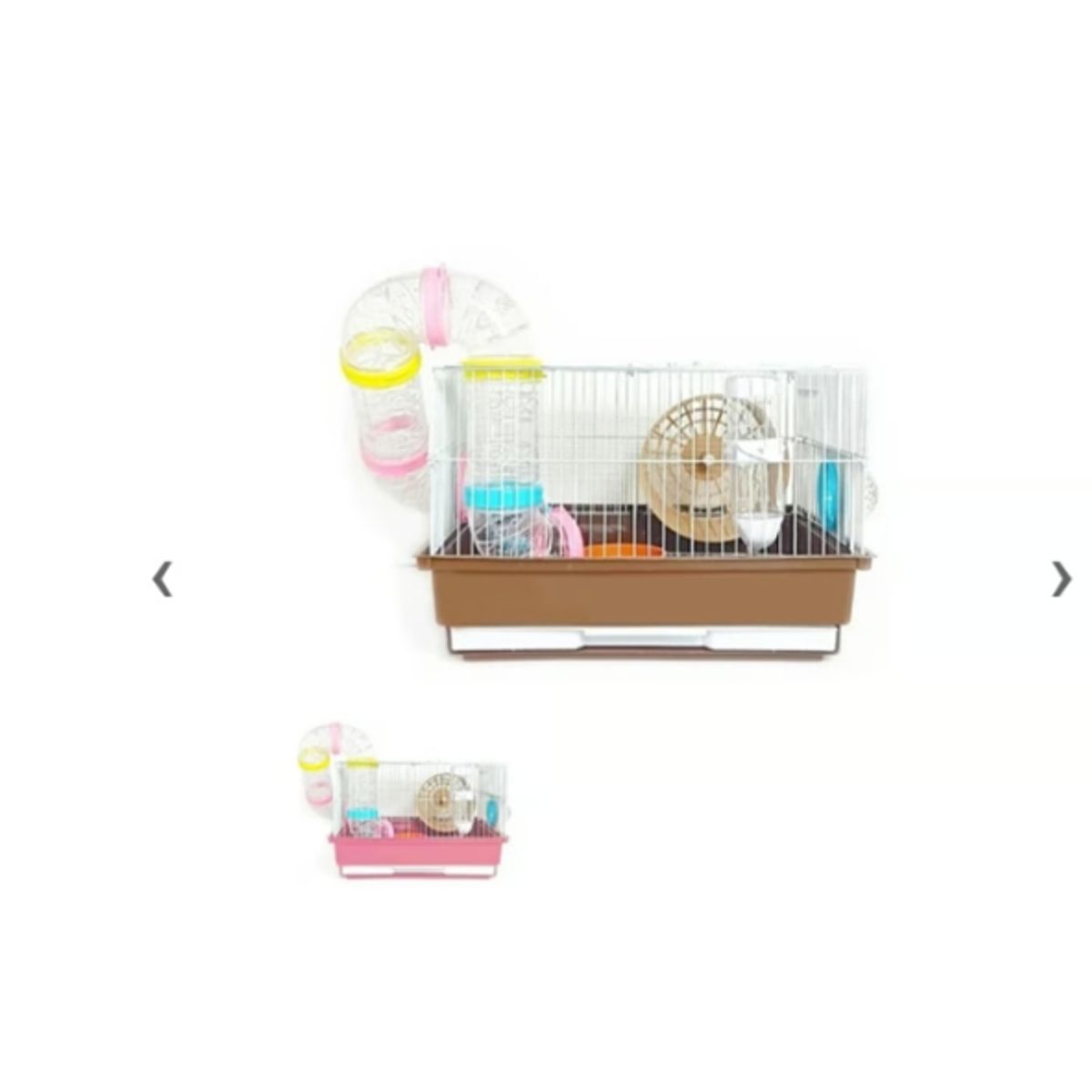 GENERICO - Jaula Hámster Con Laberintos Tubos Rueda Y Accesorios