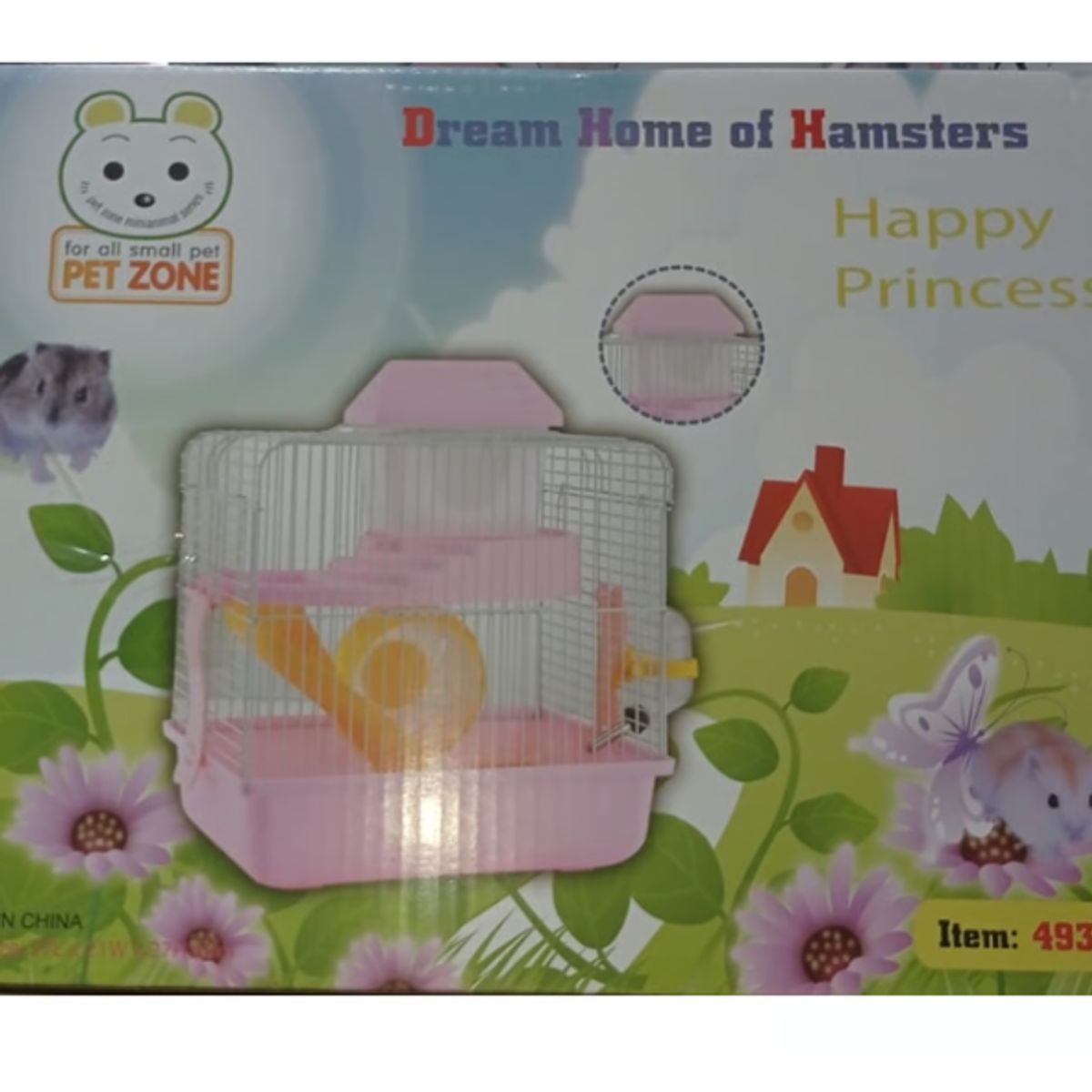 GENERICO - Jaula Para Hamster 2 Pisos Transportadora