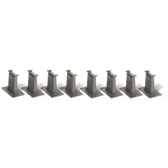 BACHMANN - 44472 8 PIECE TALL PIER SET HO