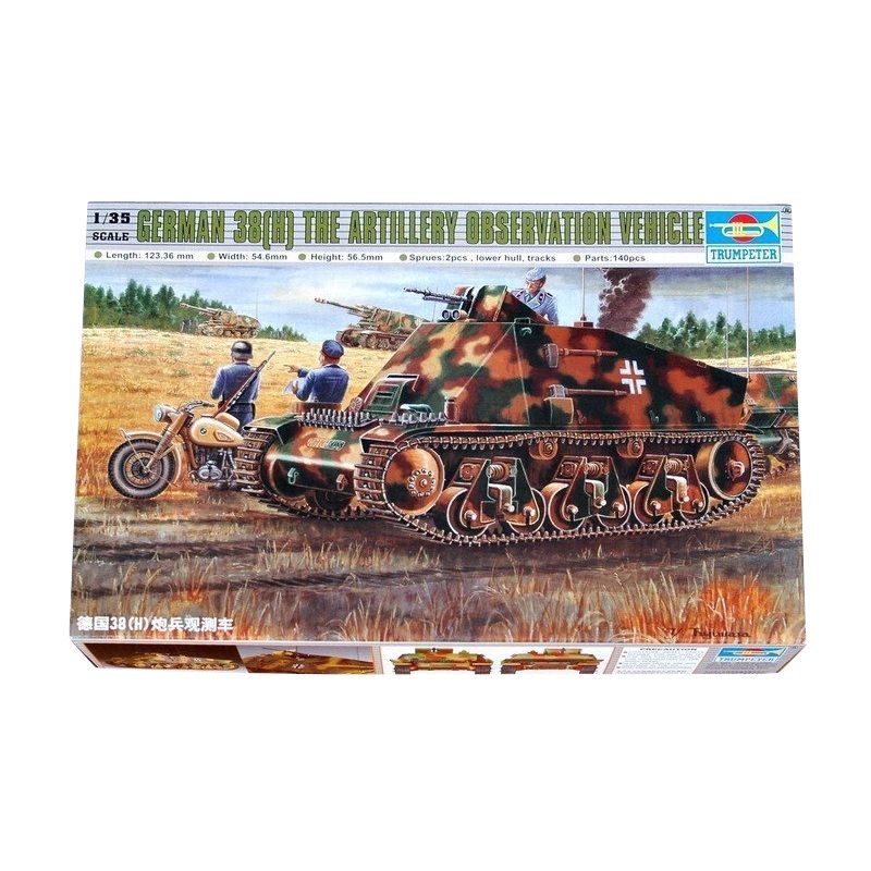GENERICO - TRUMPETER 00355 HOTCHKISS 38  F  GERMAN OBSERVATION