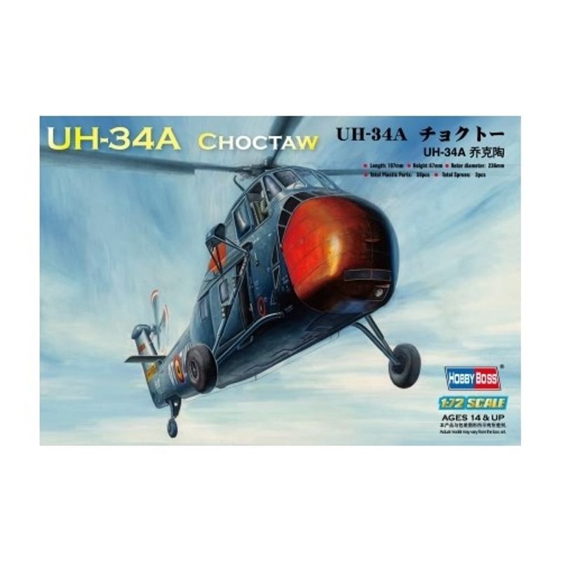 GENERICO - HOBBYBOSS 87215 1-72 AMERICAN UH 34 A CHOCTAW