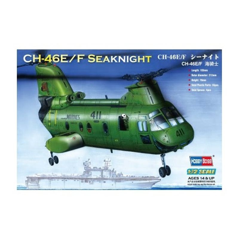 GENERICO - HOBBYBOSS 87223 1-72 AMERICAN CH 46 E SEA KNIGHT