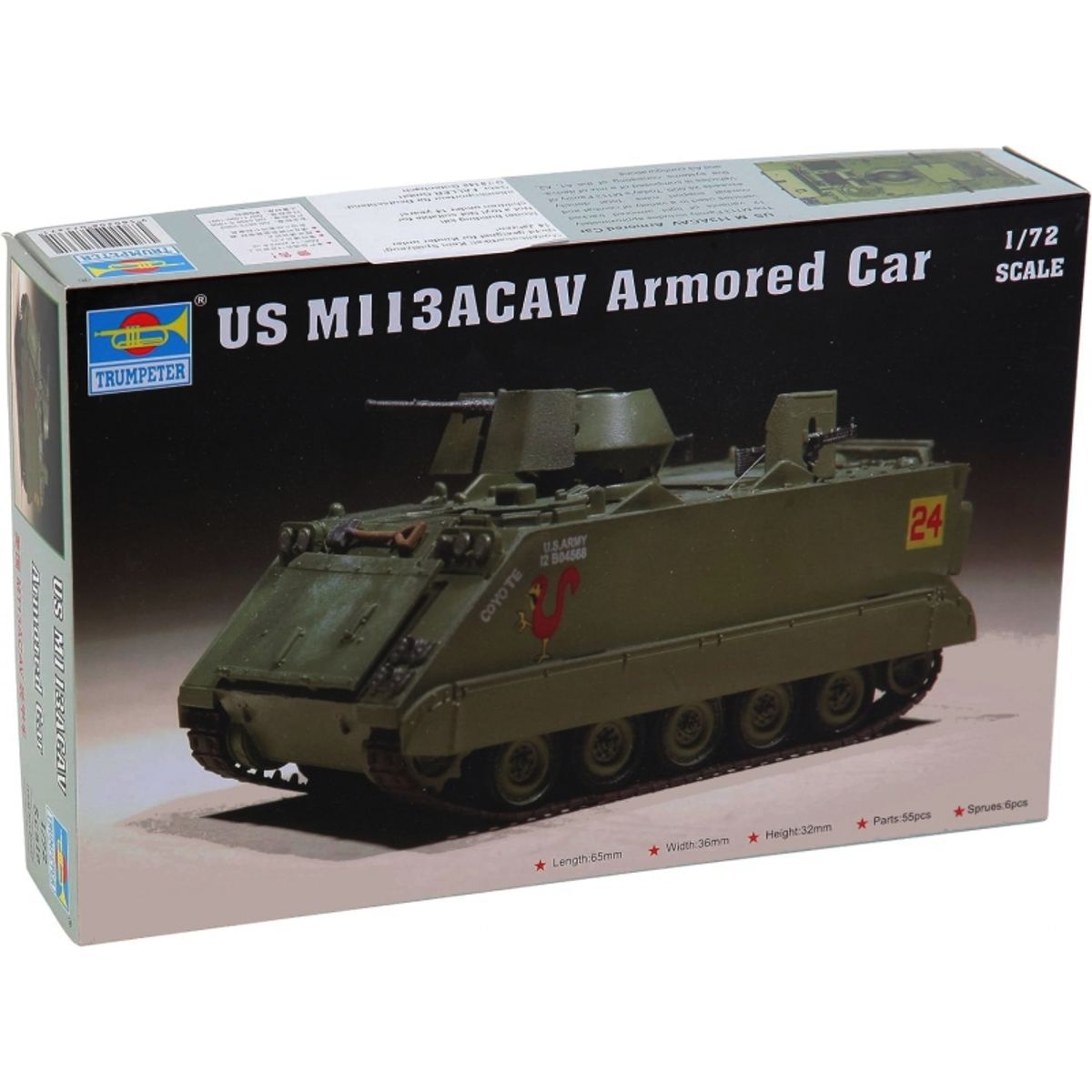 GENERICO - TRUMPETER 07237 1-72 M 113 ACAV ARMORED CAR