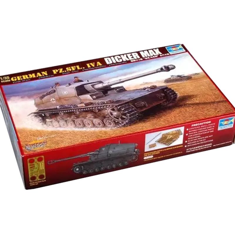 GENERICO - TRUMPETER 00348 1-35 GERMAN SFL IVA DICKER MAX TANK