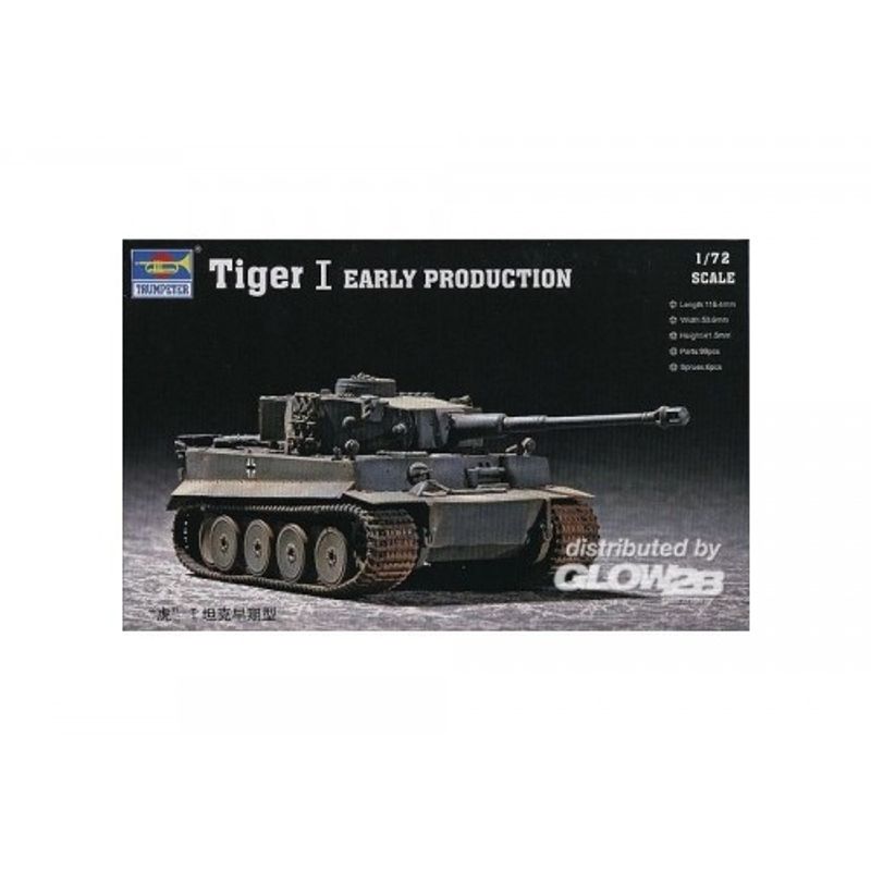GENERICO - TRUMPETER 07242 1-72 TIGER I AUSF E EARLY