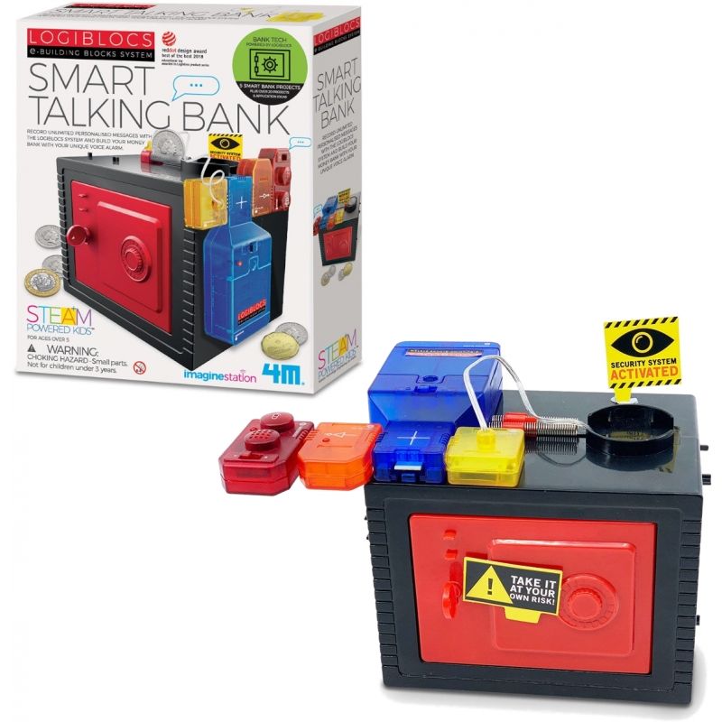 4M - 4M 3396 LOGIBLOCS SMART TALKING BANK