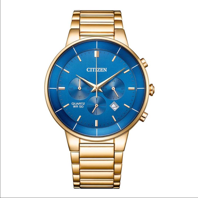 CITIZEN - Reloj Citizen Hombre AN8223-54L Cronografo Quartz - Dorado