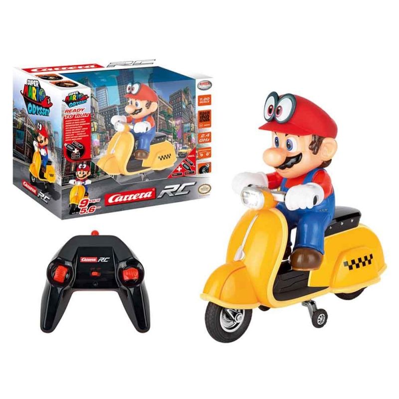 CARRERA - CARRERA 370200992 SUPER MARIO RC ODYSSEY SCOOTER MARIO